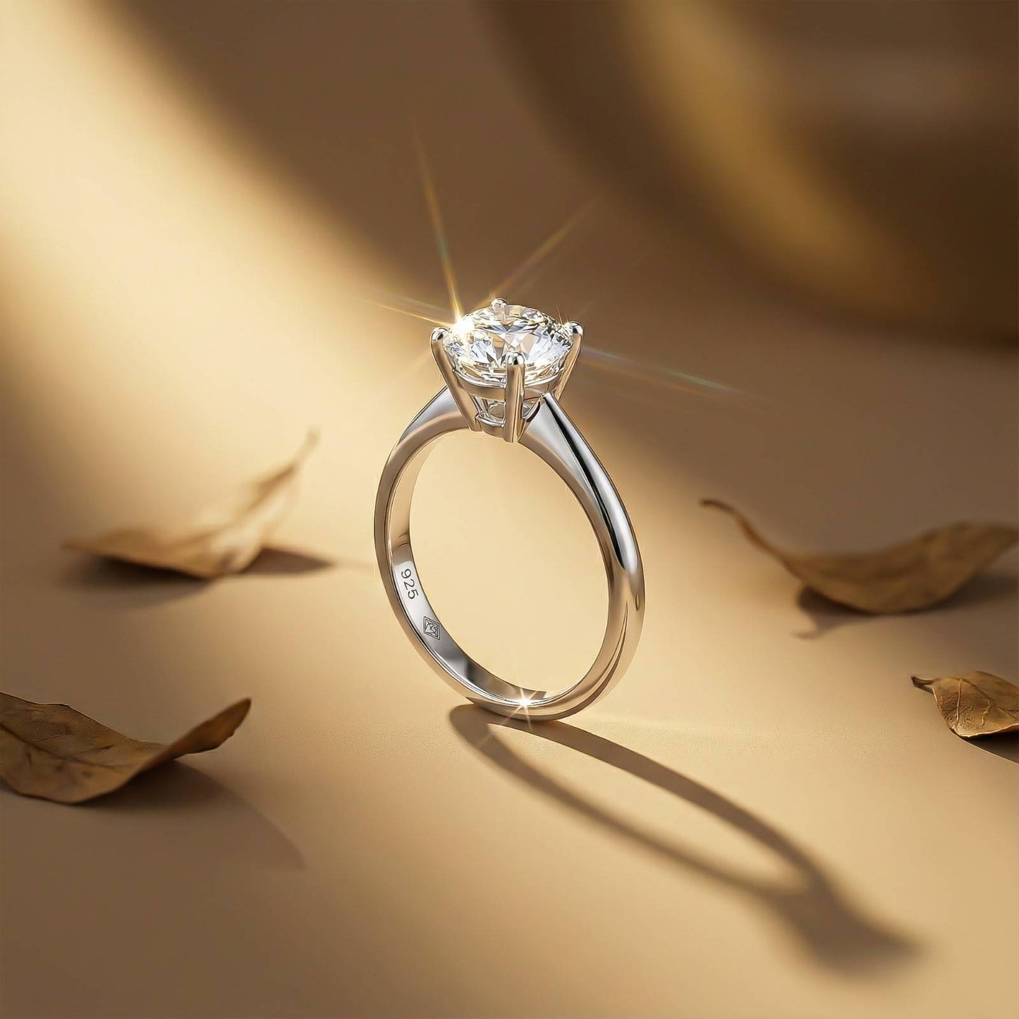 Silver Simple Ring For Girls