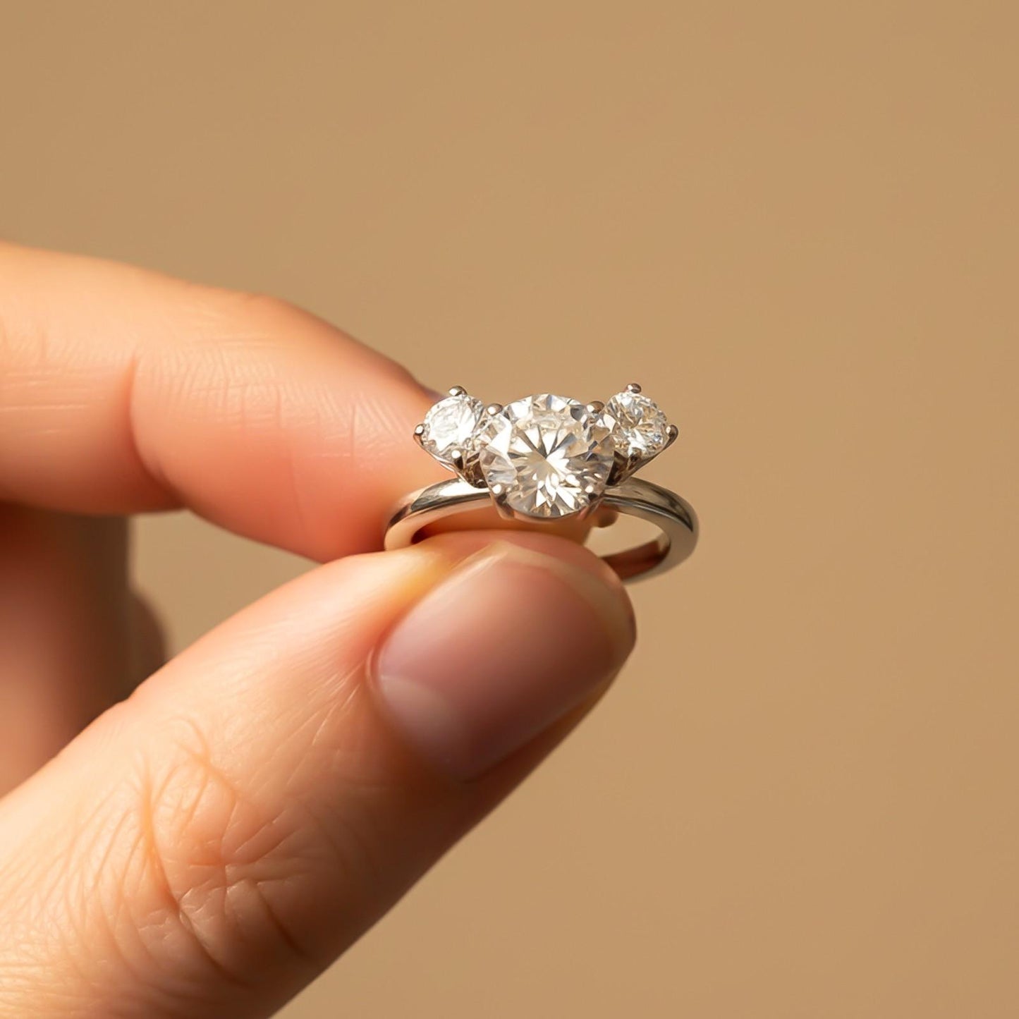 Silver Micky Mouse Inspired Ring