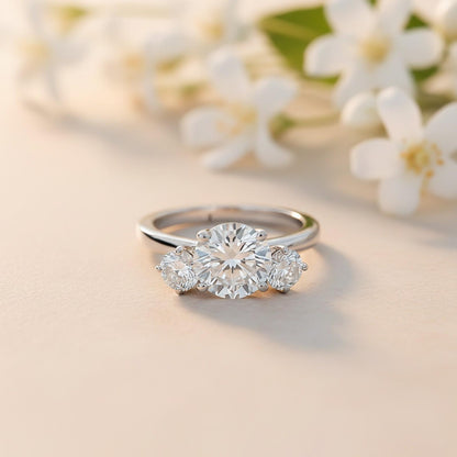 Silver Micky Mouse Inspired Ring