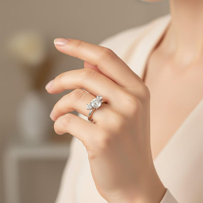 Silver Micky Mouse Inspired Ring