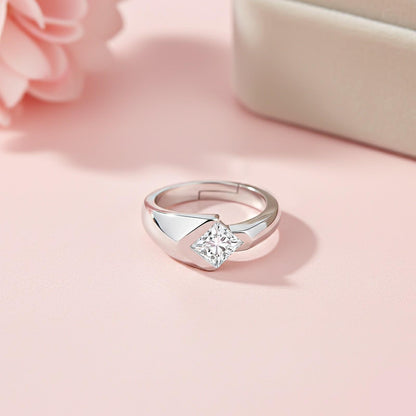 Silver Bold Ring For Him