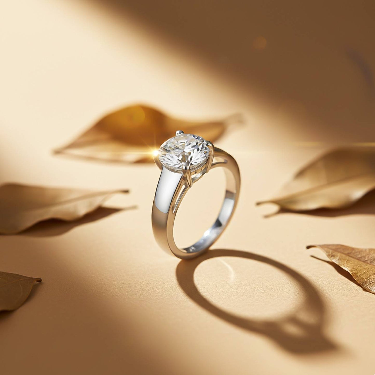 Silver Glory Zircon Ring For Her