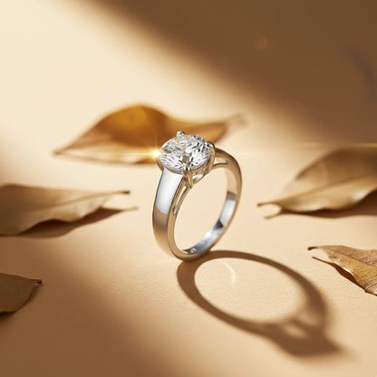 Silver Glory Zircon Ring For Her