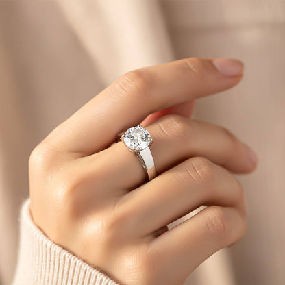 Silver Glory Zircon Ring For Her