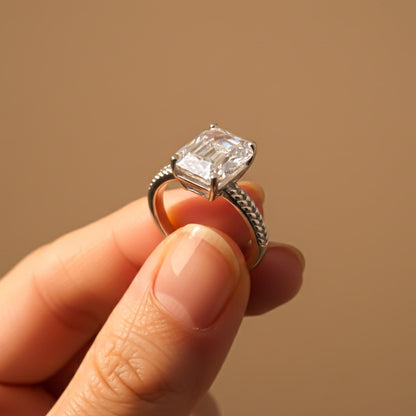 Silver Charm Ring For Women