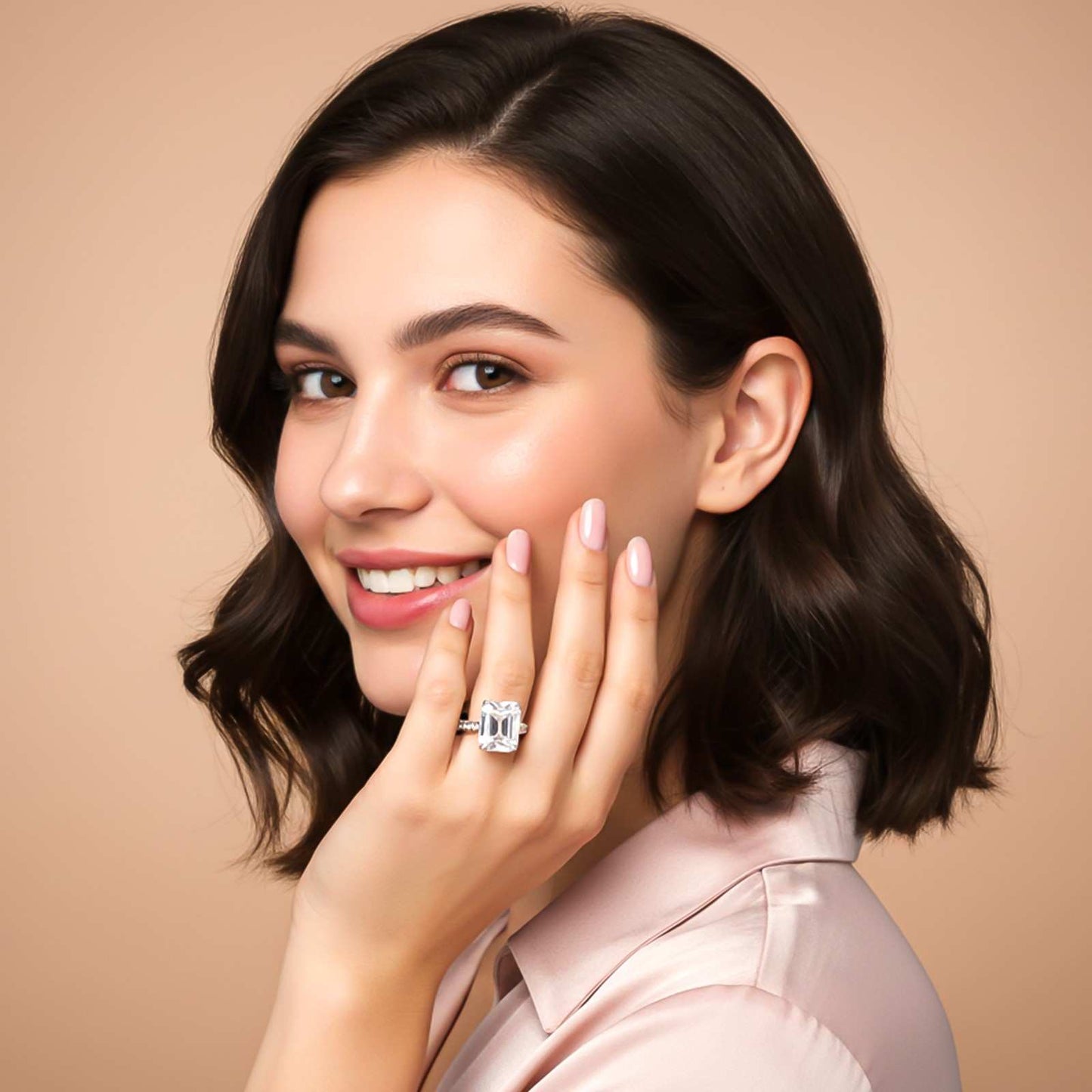 Silver Charm Ring For Women