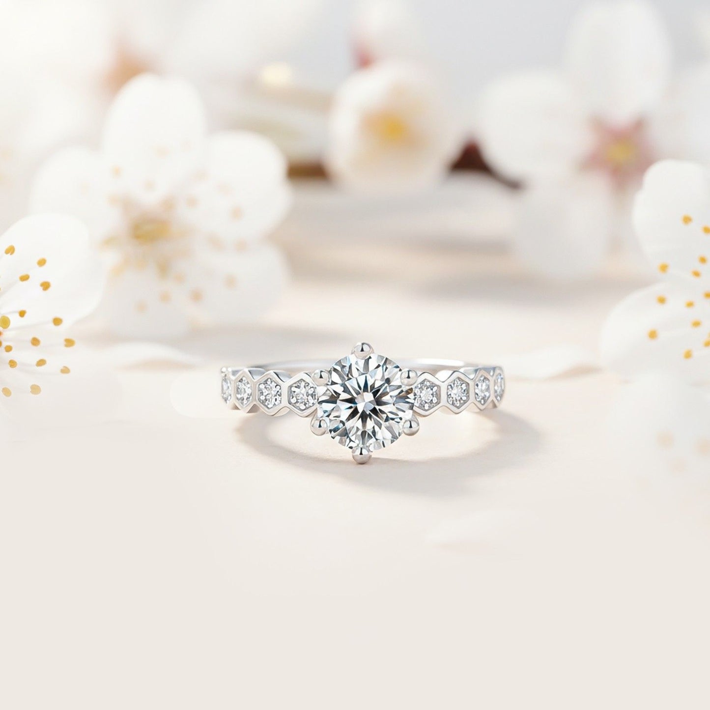 The Princess Solitaire 925 Silver Ring