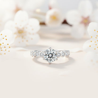 The Princess Solitaire 925 Silver Ring