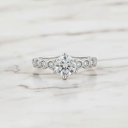 The Princess Solitaire 925 Silver Ring