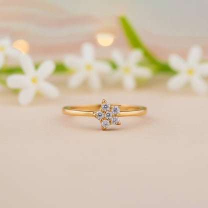 Golden Starry Stellar Ring