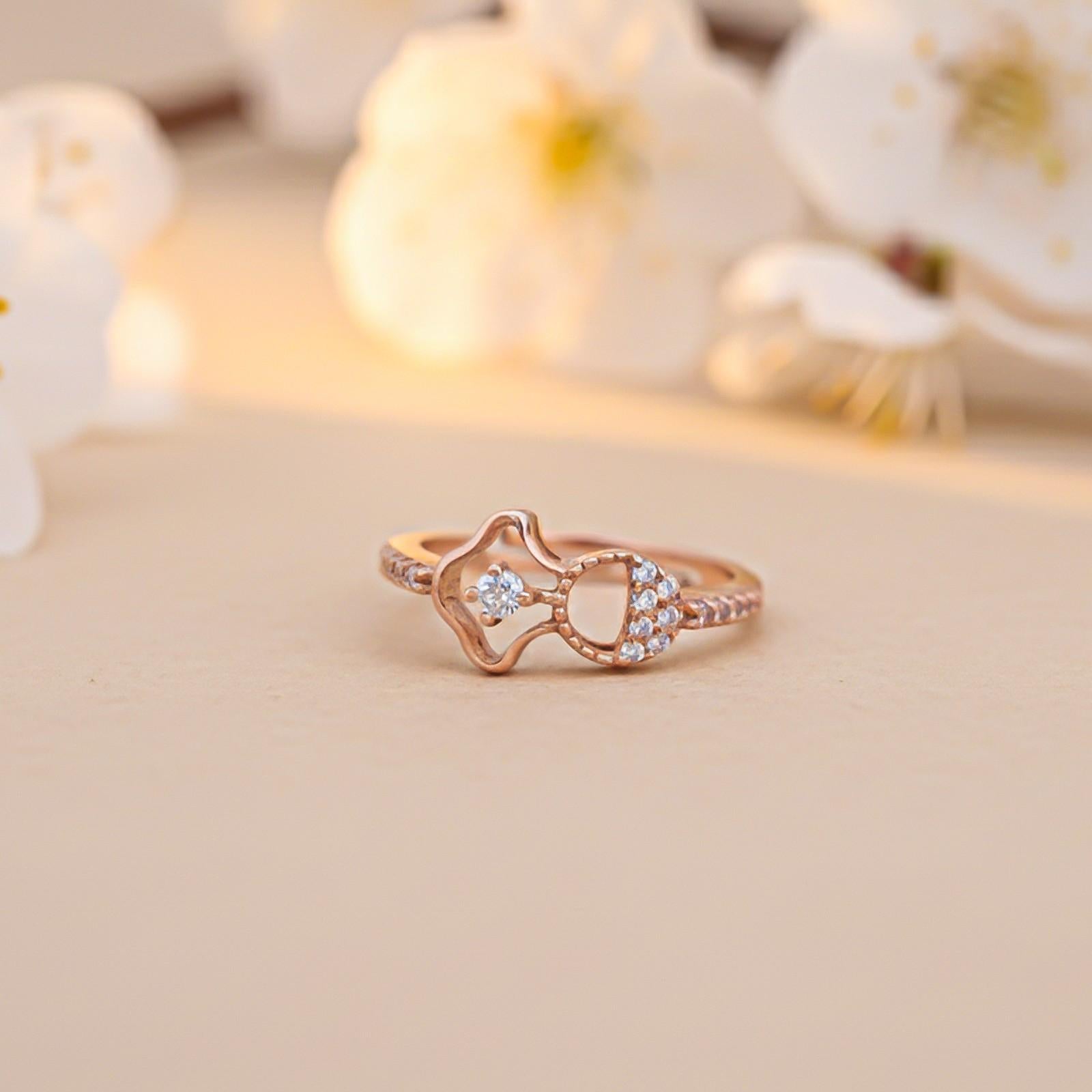 Rose Gold Precious Moment Ring