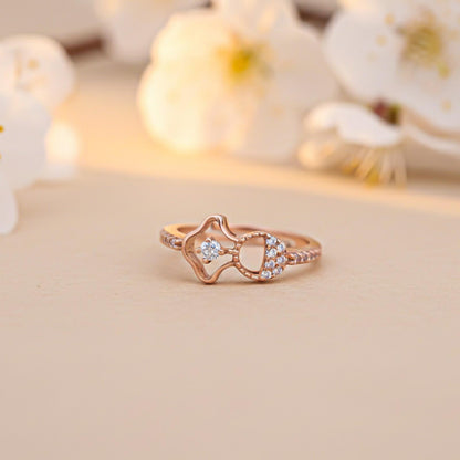 Rose Gold Precious Moment Ring
