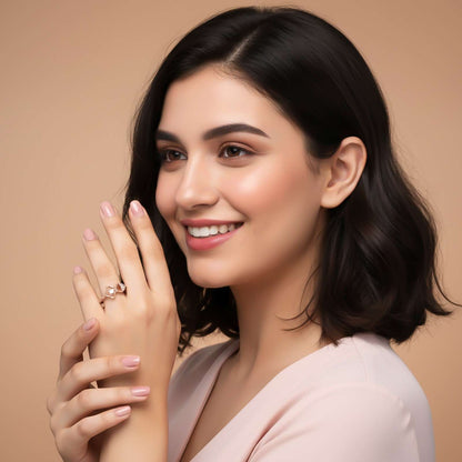 Rose Gold Precious Moment Ring