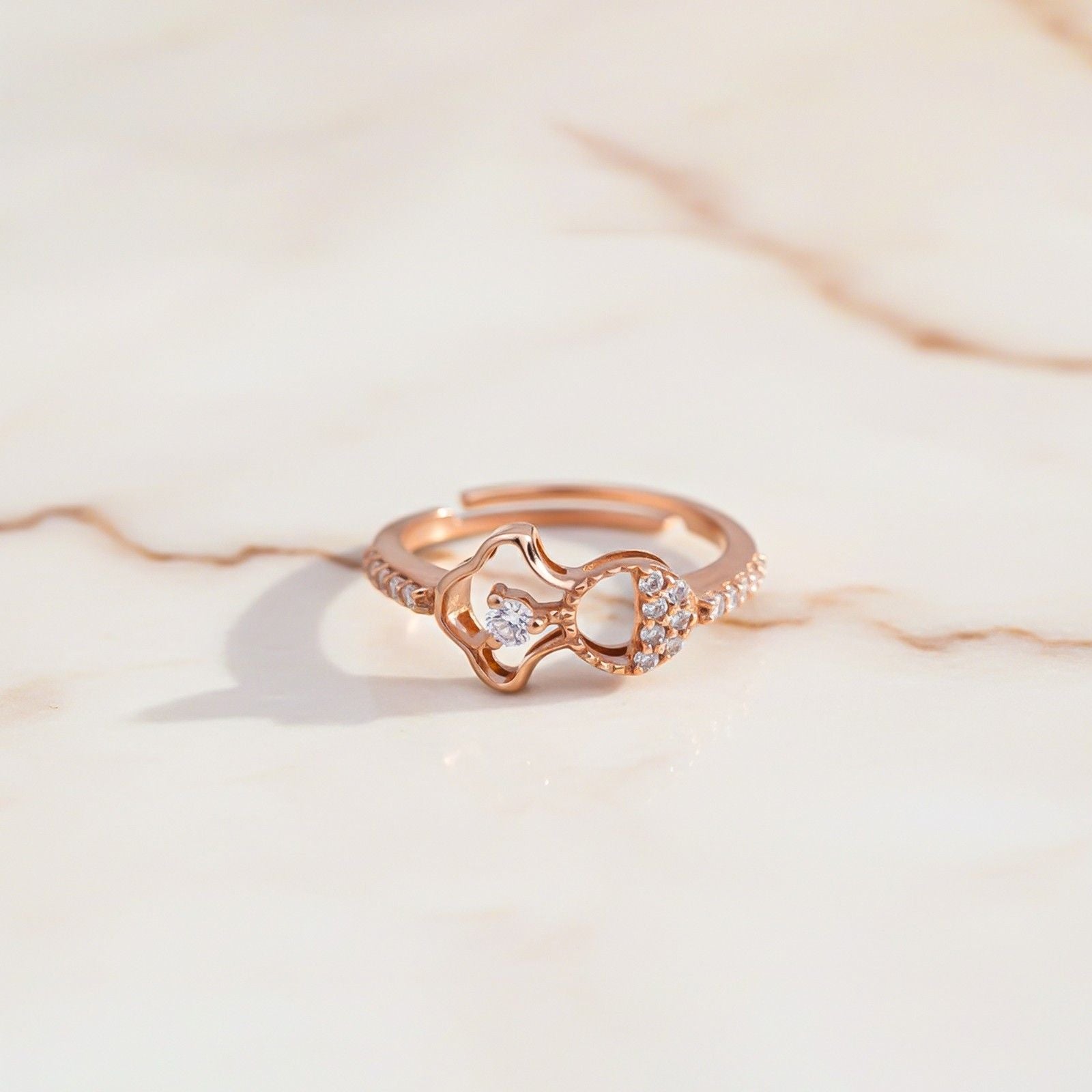 Rose Gold Precious Moment Ring