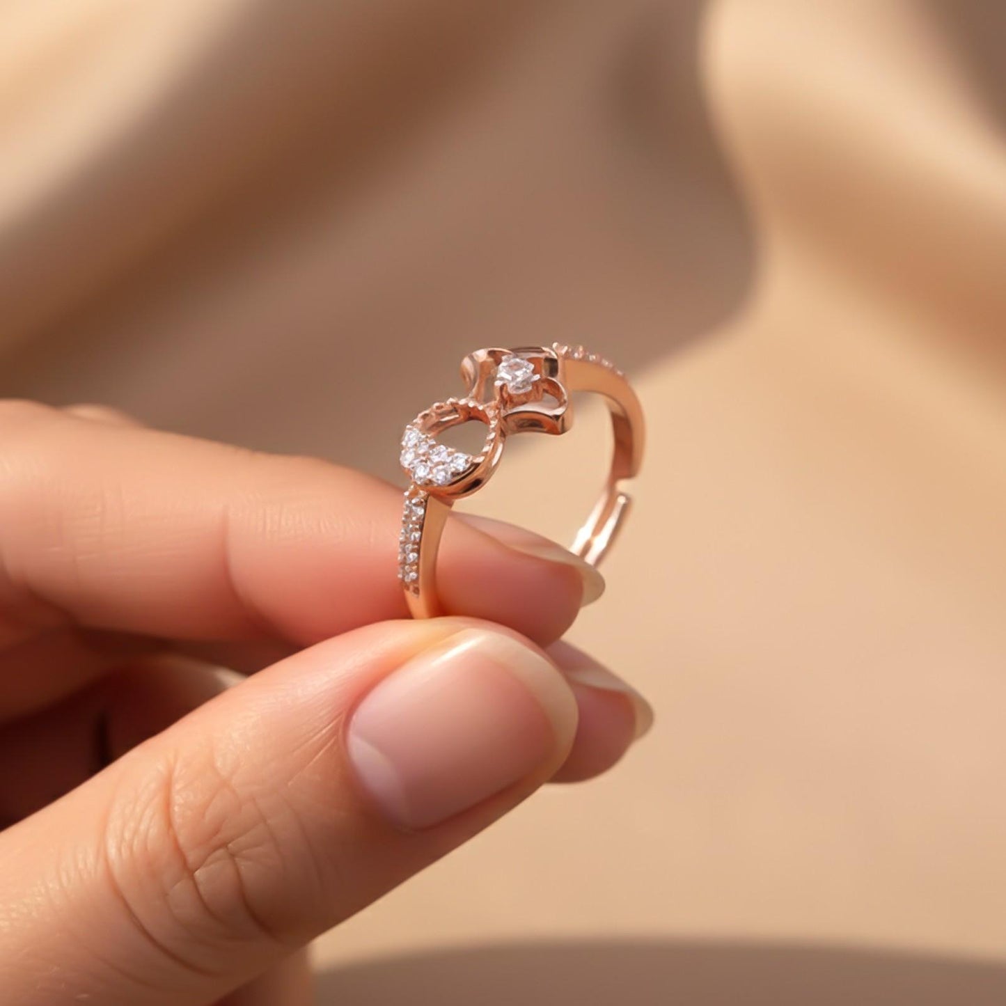 Rose Gold Precious Moment Ring