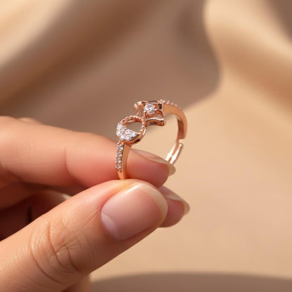 Rose Gold Precious Moment Ring