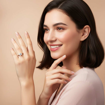 Rose Gold Solitaire Engagement Ring