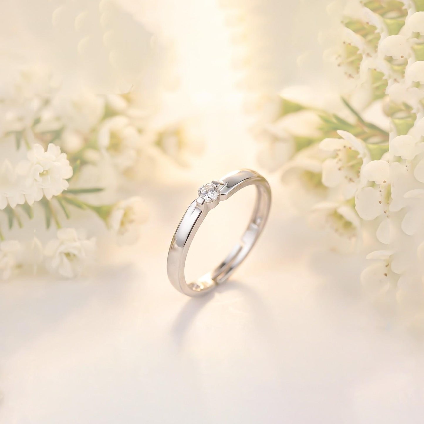 Silver Love Island Ring For Her