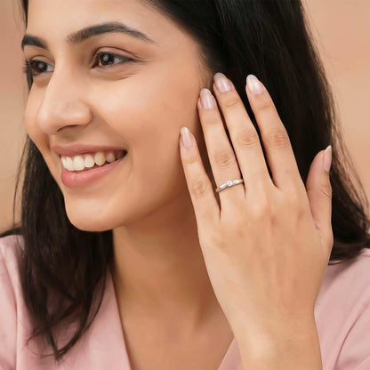 Silver Love Island Ring For Her