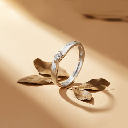 Silver Love Island Ring For Her