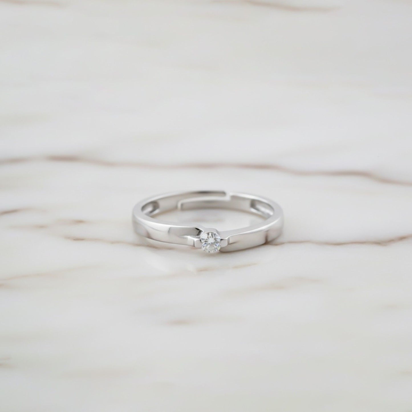 Silver Love Island Ring For Her