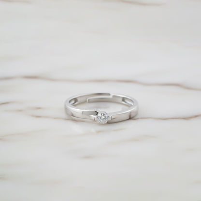 Silver Love Island Ring For Her