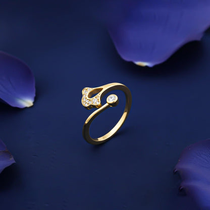 Golden Ever Glow Diamond Ring