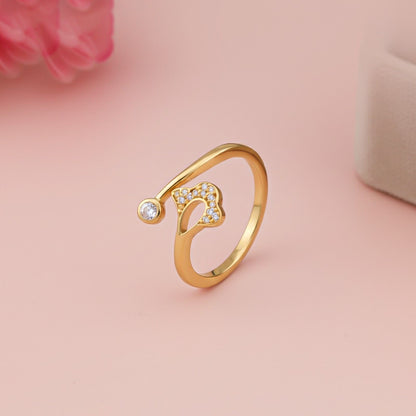 Golden Ever Glow Diamond Ring