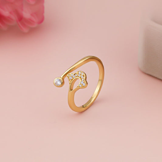 Golden Ever Glow Diamond Ring