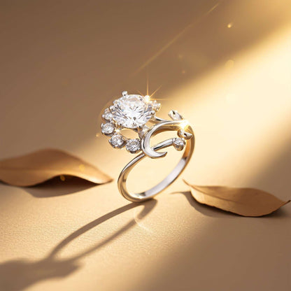 Silver Cocktail Statement Ring