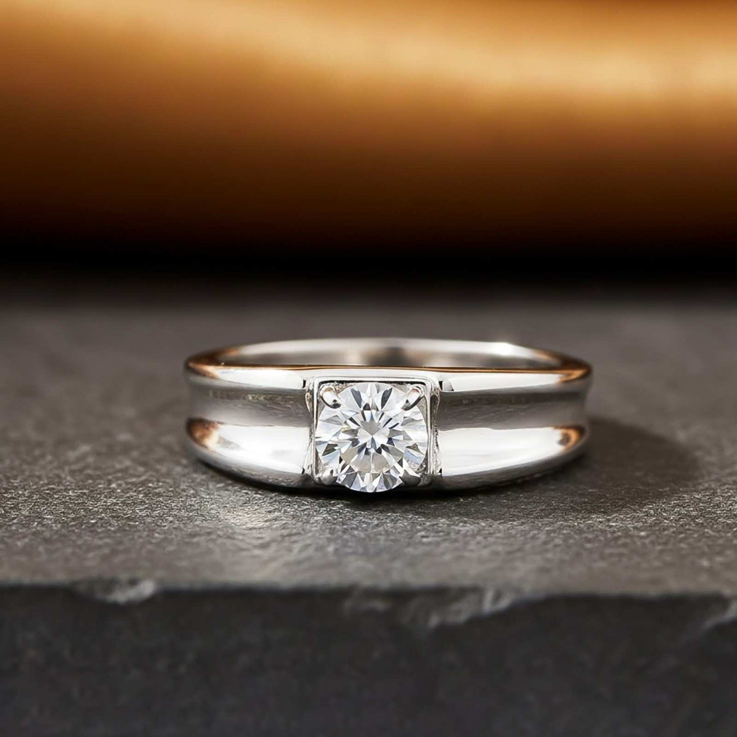 Silver Charming Band For Him