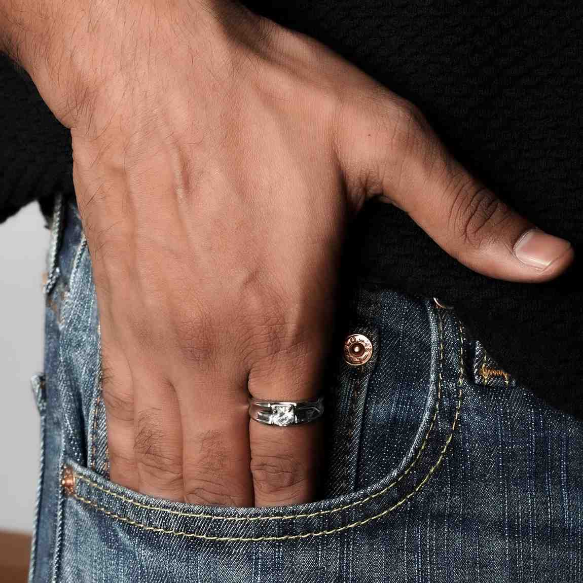 Silver rings for men