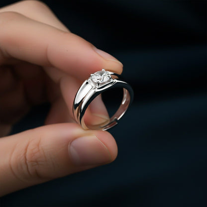 Silver Charming Band For Him