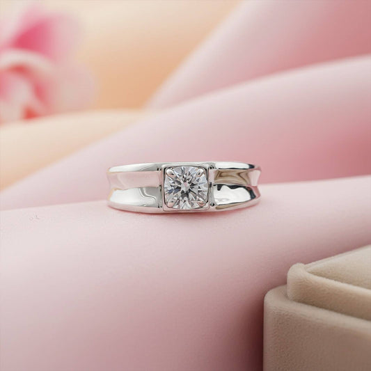 Silver Charming Band For Him