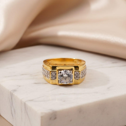 Silver Command Ring For Him