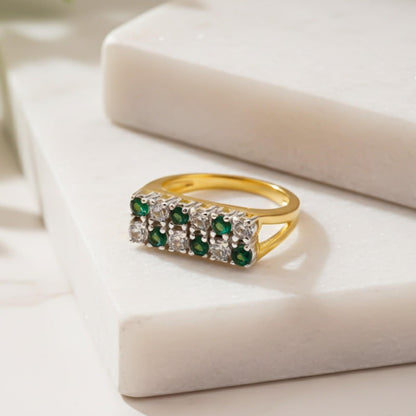 Silver Cluster Statement Ring For Him