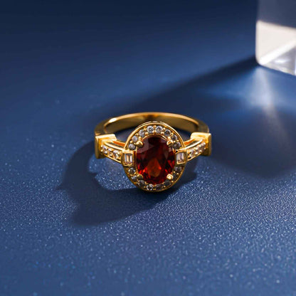 Silver Halo Designer Ring for Women