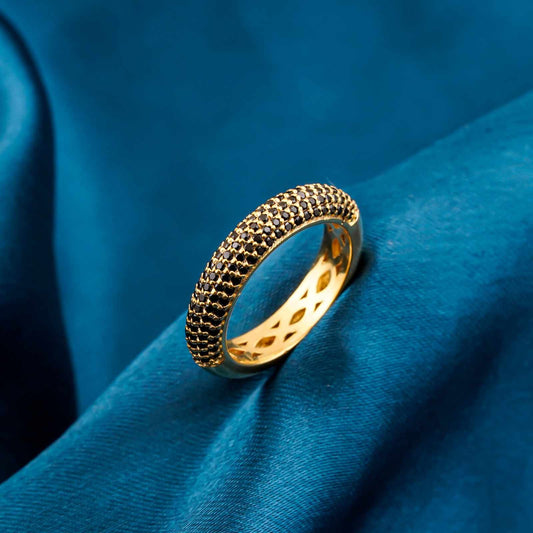 Silver Wide Band Designer Ring