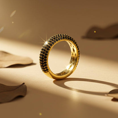 Silver Wide Band Designer Ring