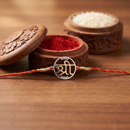 Dual Tone Heavenly Shree Rakhi
