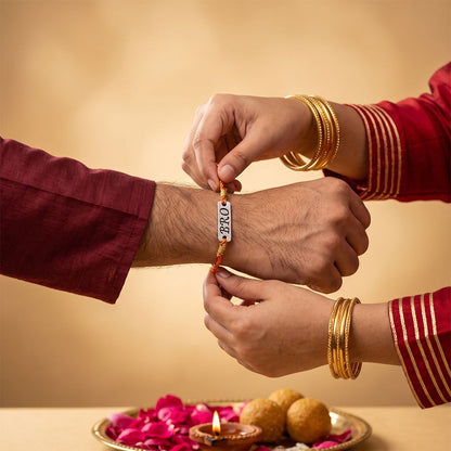 Silver Best Bro Rakhi