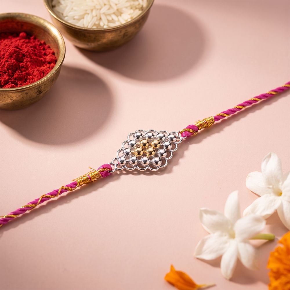 Golden Daisy Classic Rakhi