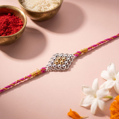 Golden Daisy Classic Rakhi