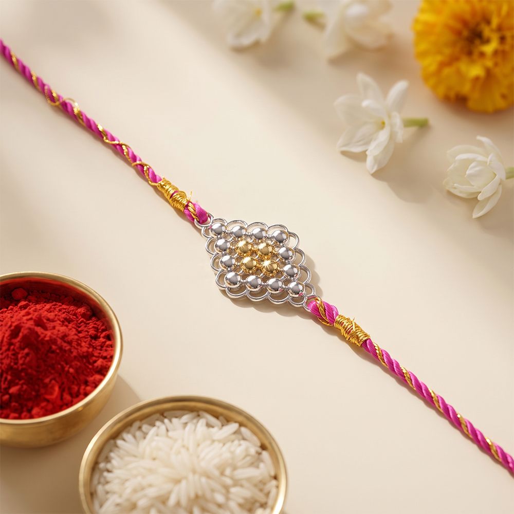 Golden Daisy Classic Rakhi