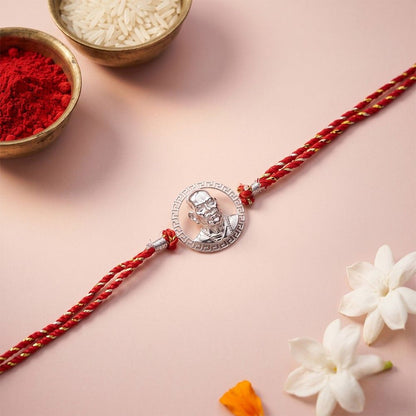Silver Swami Samarth Rakhi