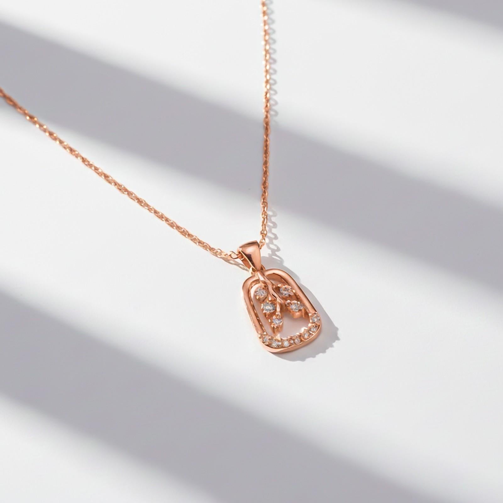 Silver Leaf Drop Pendant & Earrings Set