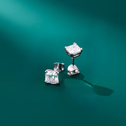 Silver Daily Wear Stud Earrings