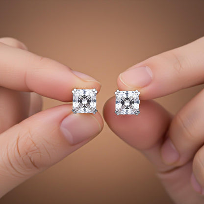 Silver Daily Wear Stud Earrings
