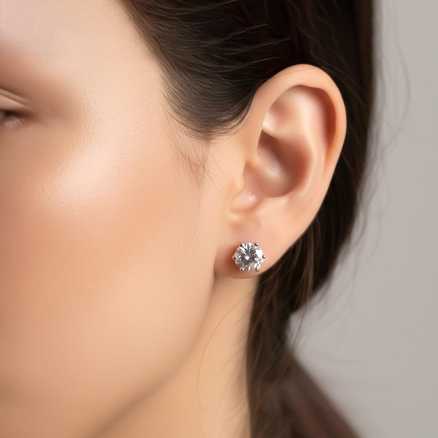 Rose Gold Brighter Than Ever Stud Earrings