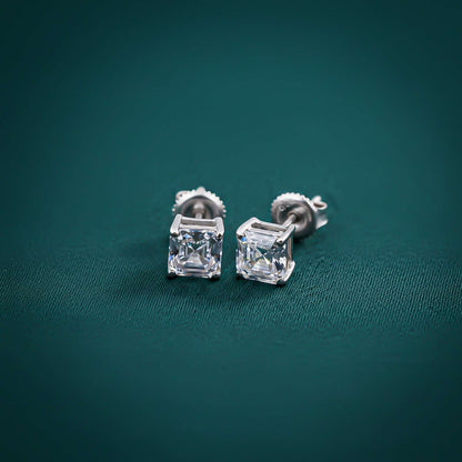 Silver Seeking Solace Stud Earrings
